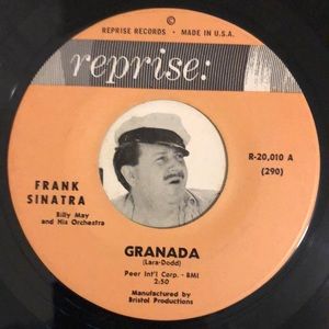 Frank Sinatra Granada/Lou Monte A Good Man Is Hard To Find Vinyl 45 Record